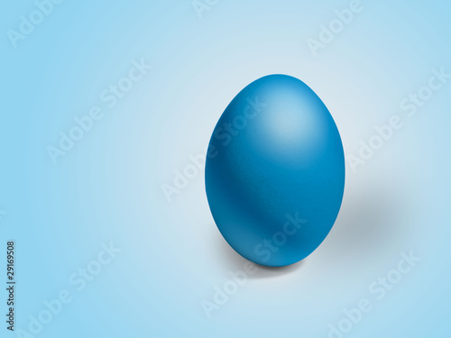 Ei blau