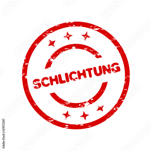 Schlichtung