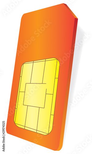 SIM Karte orange
