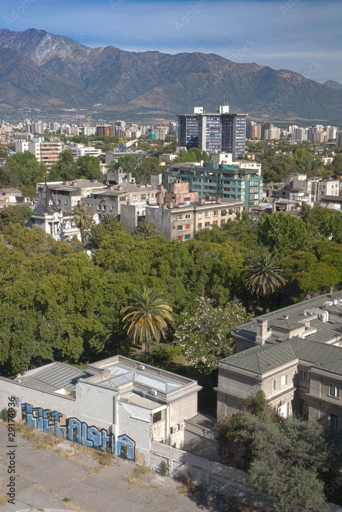 Obraz premium Santiago de Chile
