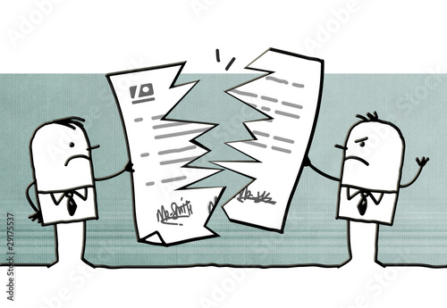 rupture de contrat