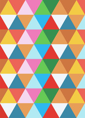 Crédence de cuisine Zigzag Fond géométrique coloré dynamique  © Cienpies Design