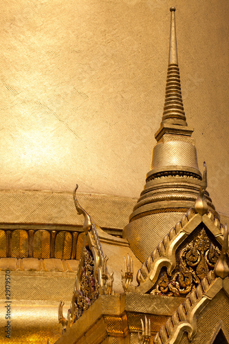 détail architecture temple Thaïlande photo