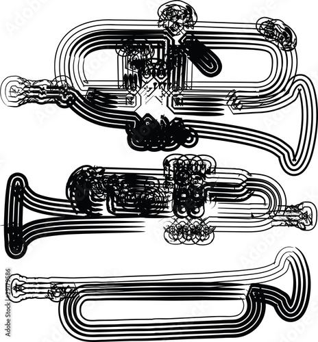 music instrument vector illustration