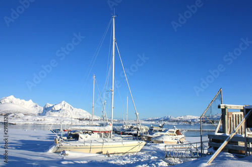Arctic sailboats photo