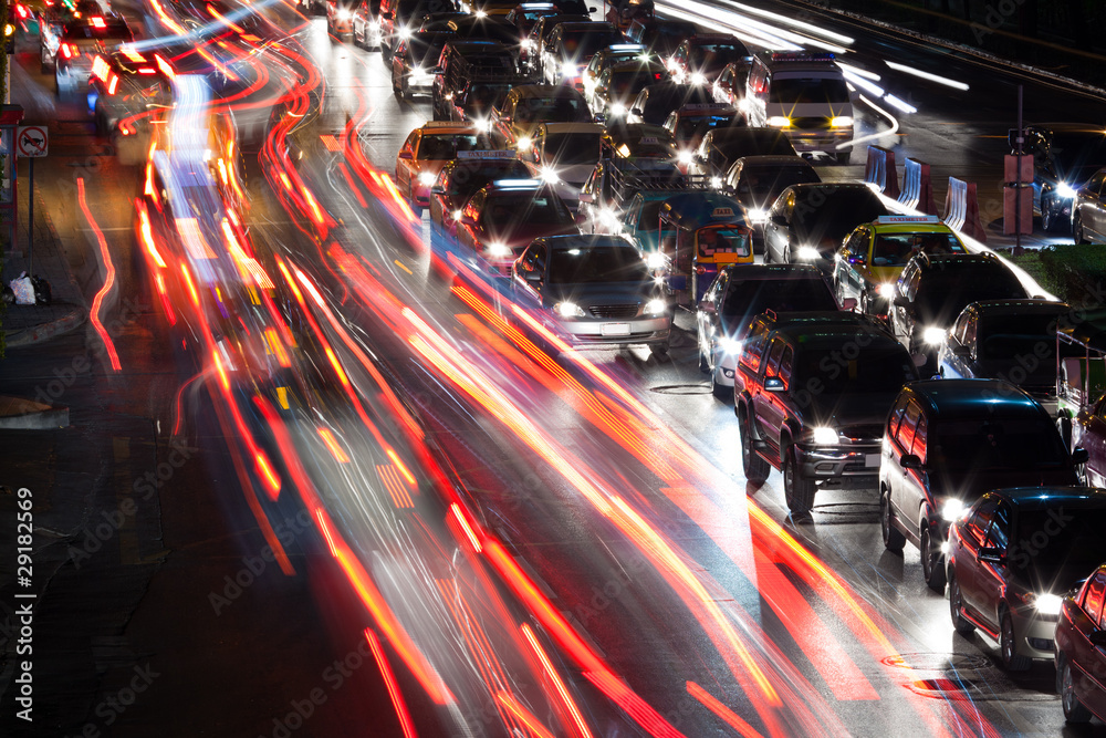 embouteillage route trafic