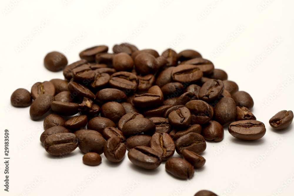 Naklejka premium Kaffebohnen