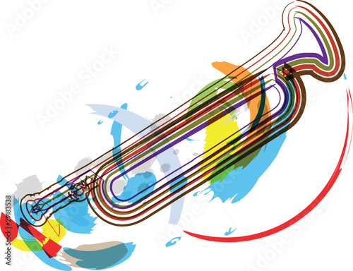 music instrument vector illustration