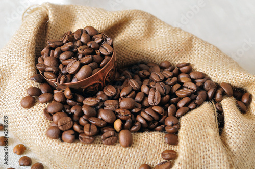coffee beans © Vitaliy Hrabar