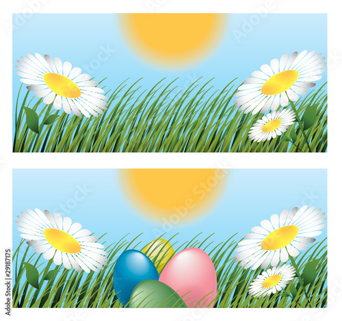 erba Pasqua uova