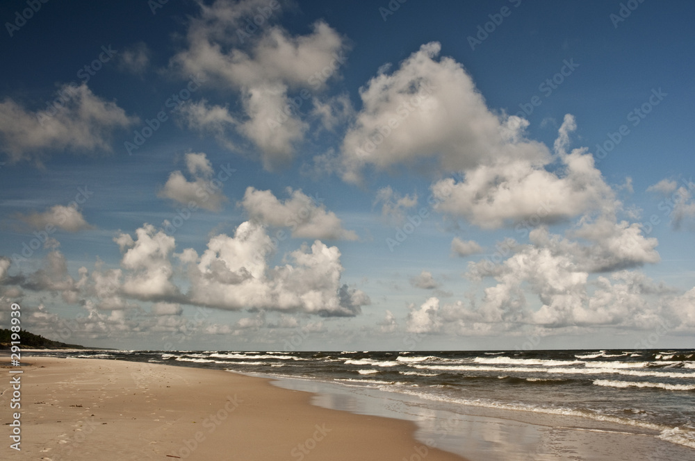 Fototapeta premium Nadbałtycka plaża