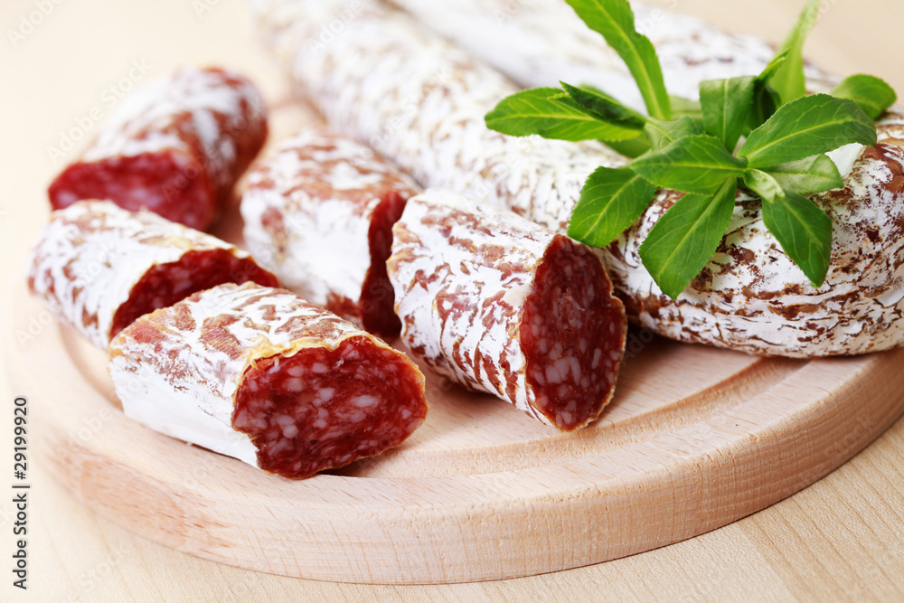 dried sausages