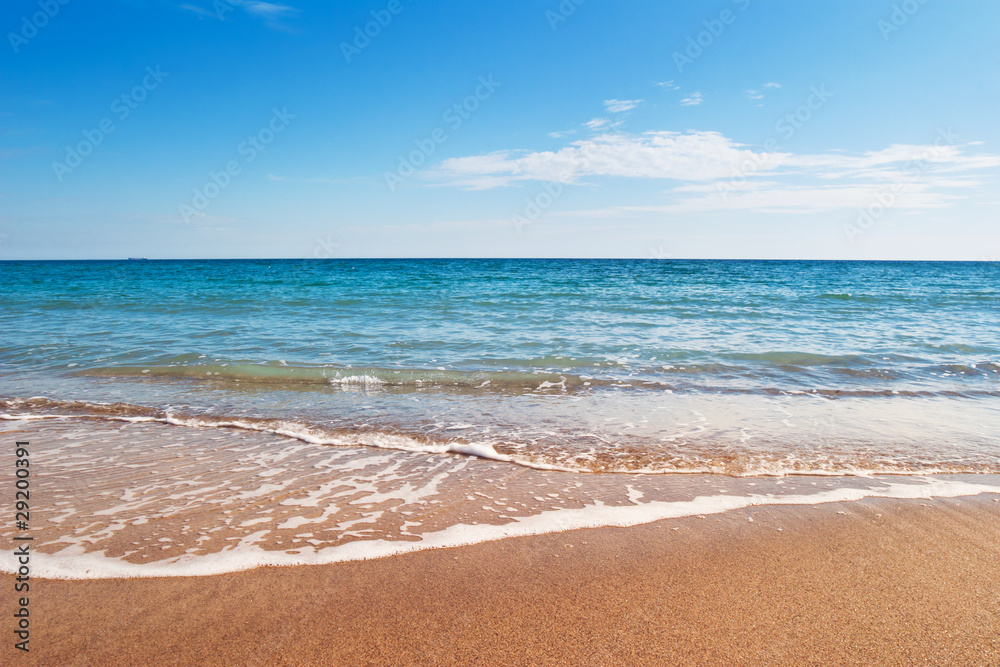 Fototapeta premium beach and sea