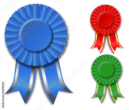 Ribbon-rosettes
