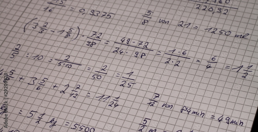 Obraz premium Mathematik