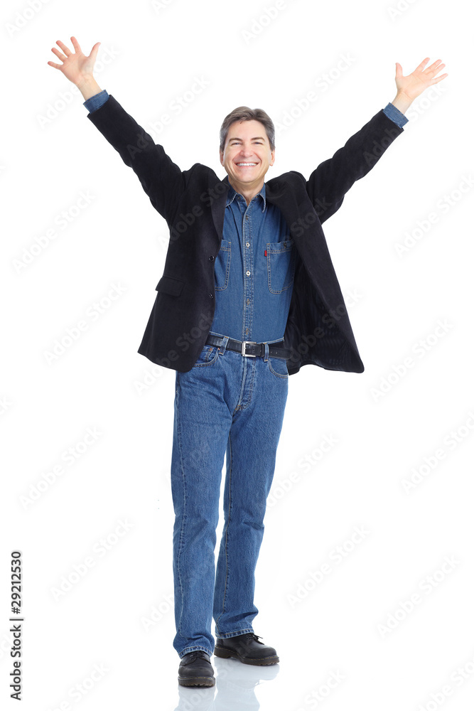 Happy man Happy man