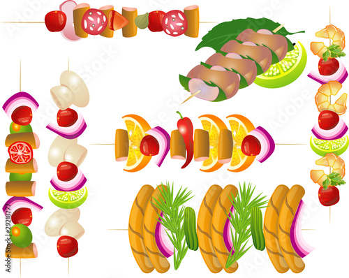 BBQ & Grilled Beef Skewers 
