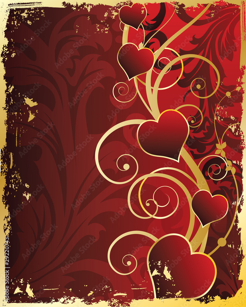 Valentines Day art background, vector illustration Valentines Day art background, vector illustration