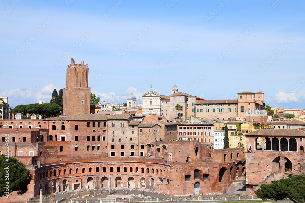 Rome, Italy - Trajan Forum