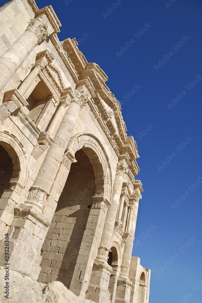 Hadrian's Arch in Jerash
