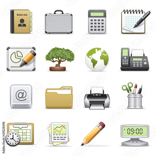 Business icons, set 2.