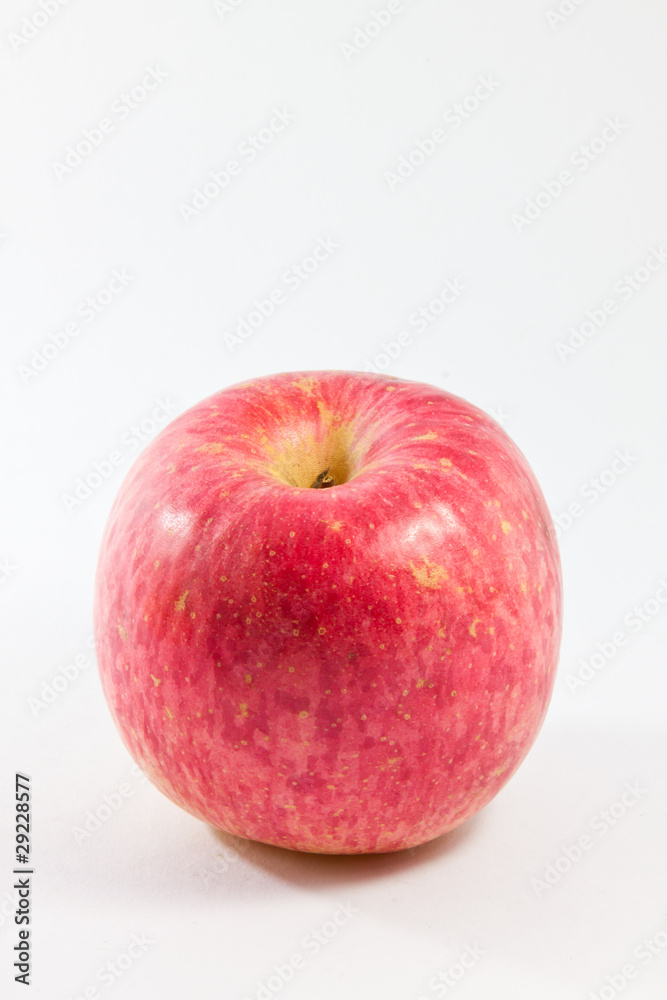 Fresh red apple isolated on white background Fresh red apple isolated on white background