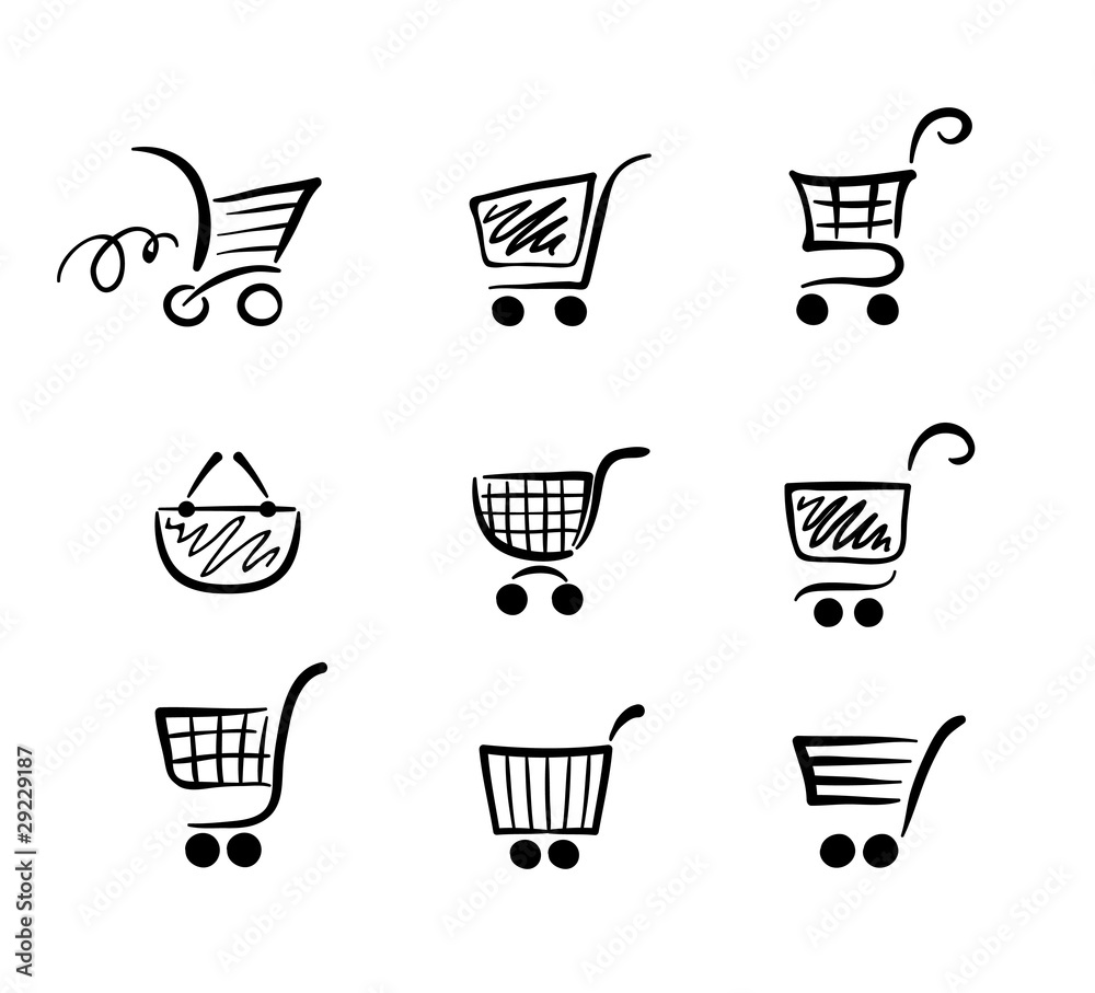 Сollection of funny carts Сollection of funny carts