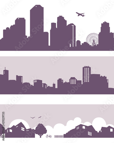 town and city