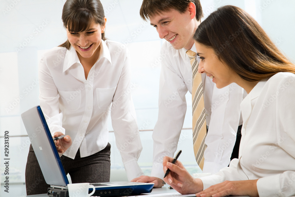 Obraz premium Business people