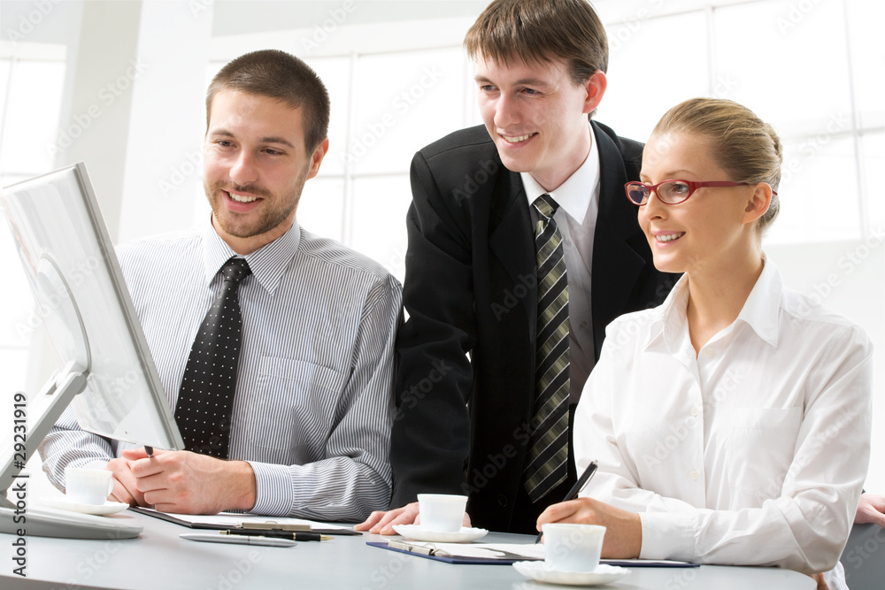 Fototapeta premium Business people