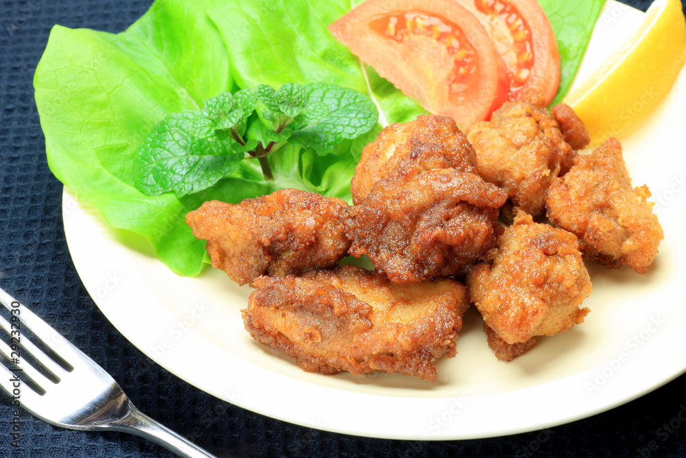 Fototapeta premium fried chicken