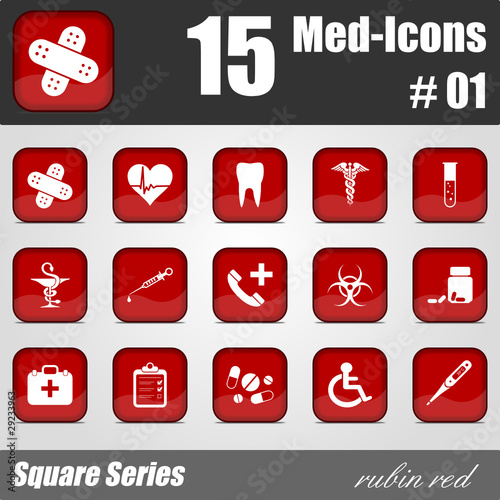 Medicine & Health Icons v2 #01