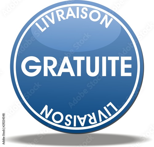 bouton livraison gratuite