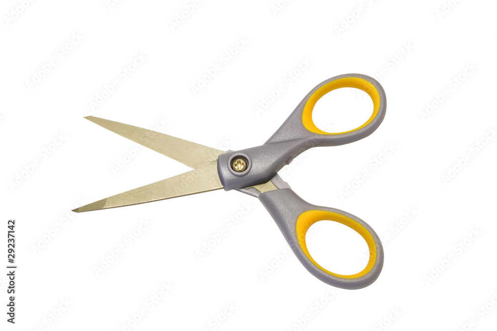 scissors one white scissors one white