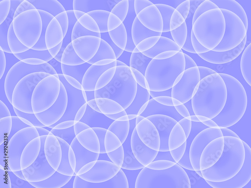 white circles on a blue background