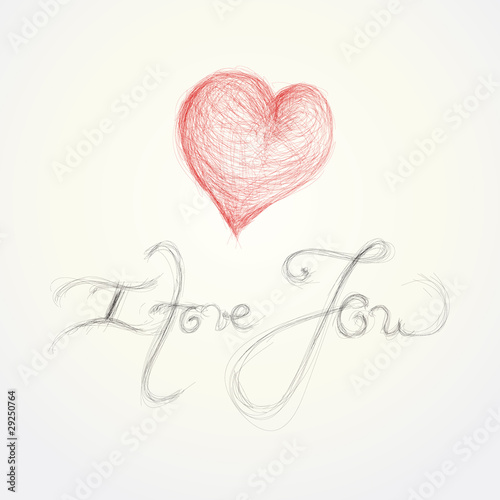 Message „I love You“