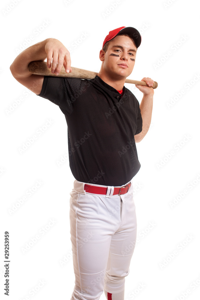 Naklejka premium Baseball Player