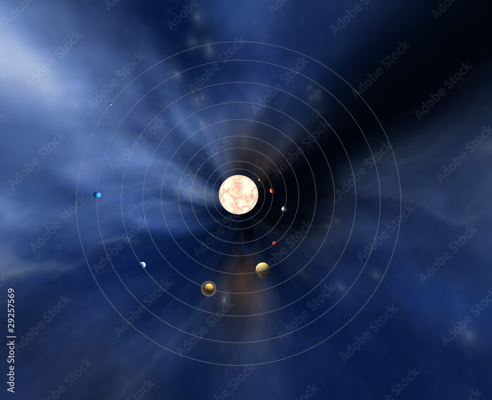 Diagram Of The Planets In The Solar System Stock Illustration Adobe Stock Diagram Of The Planets In The Solar System Stock Illustration Adobe Stock
