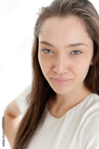 Portrait of a pretty exotic...