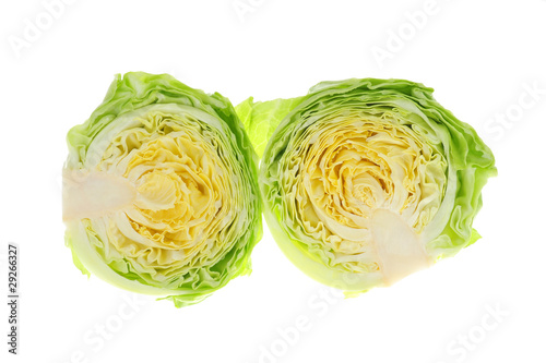 Chinese Cabbages With Sectional View © axway