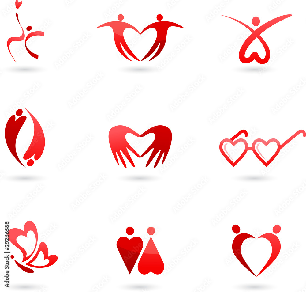 Love icons Love icons