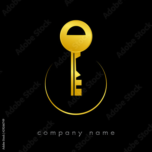 Logo serrure sérénité