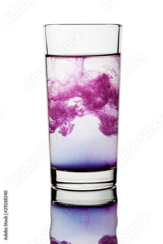 Fotografie Drink water glass