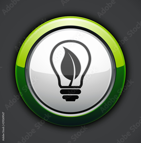 icône ampoule écologie