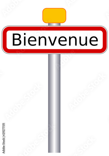 Panneau Bienvenue Commune