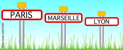3 plus grandes villes de Frances