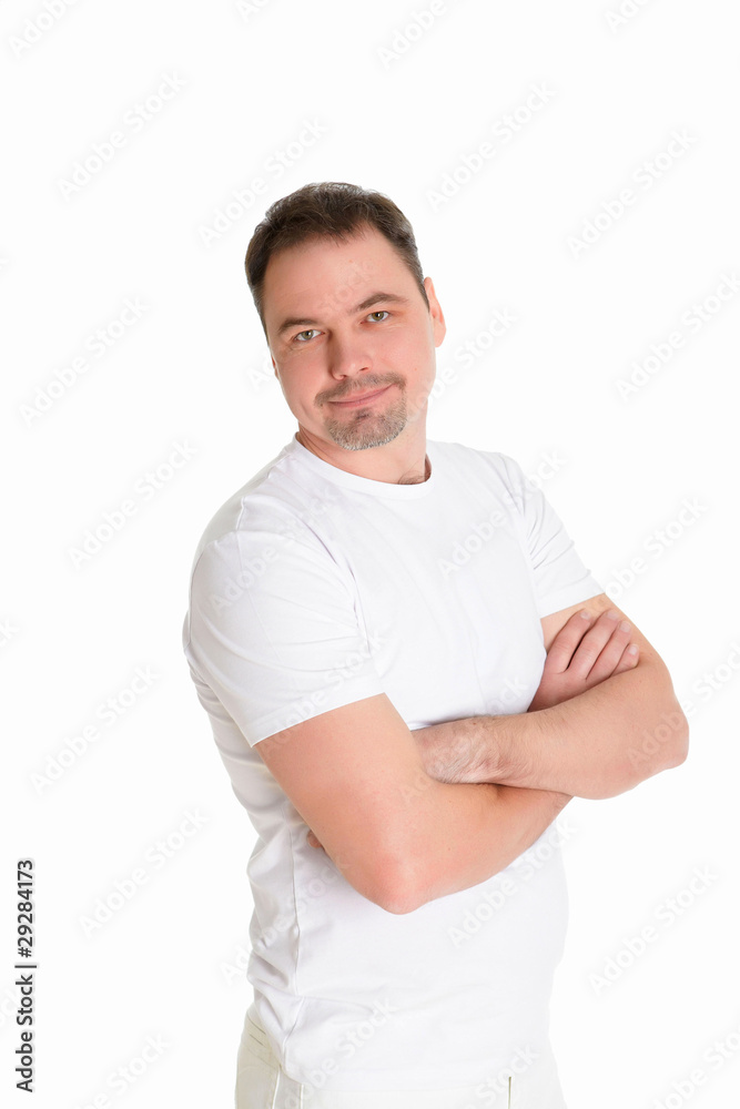 portrait of a handsome man in studio portrait of a handsome man in studio