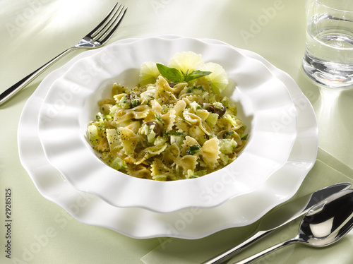 Obraz na plátně farfalle au citron - farfalle al lime - butterflies lime