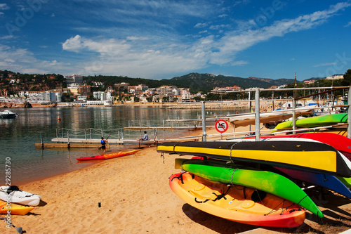 Beach in San Feliu de Gauxols photo