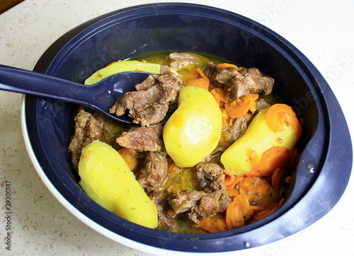 boeuf bourguignon aux carottes